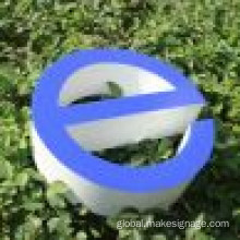 Frontlit LED Aluminum Typography Aluminium Frontlit LED Channel Letter Supplier